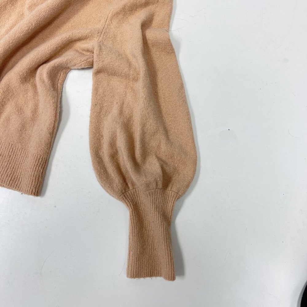 Madewell Blush Pink V-Neck Sweater - Picture 6 of 8